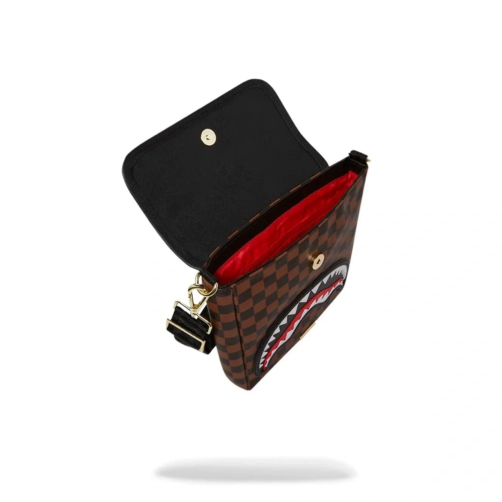 Sprayground Sawtooth Sharks In Paris Messenger Sling